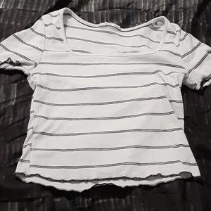 Cute stripe croptop